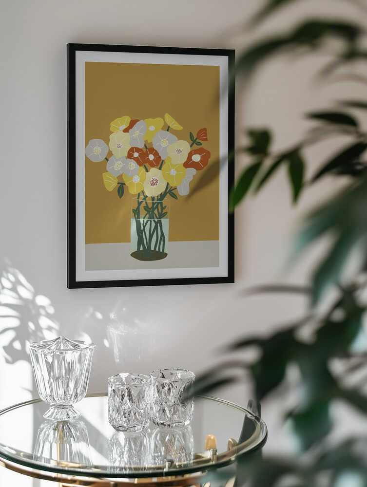Warm Floral Bouquet, arte de Sharyn Bursic