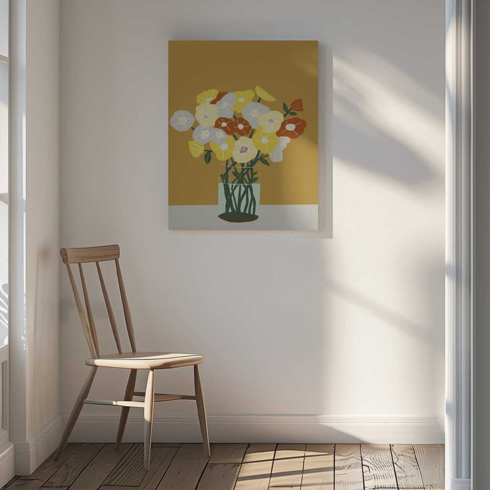 Warm Floral Bouquet, arte de Sharyn Bursic