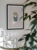 Floral Typewriter Dreams, arte de Frida Floral Studio
