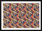 Vivid Jungle Tapestry, arte de Treechild
