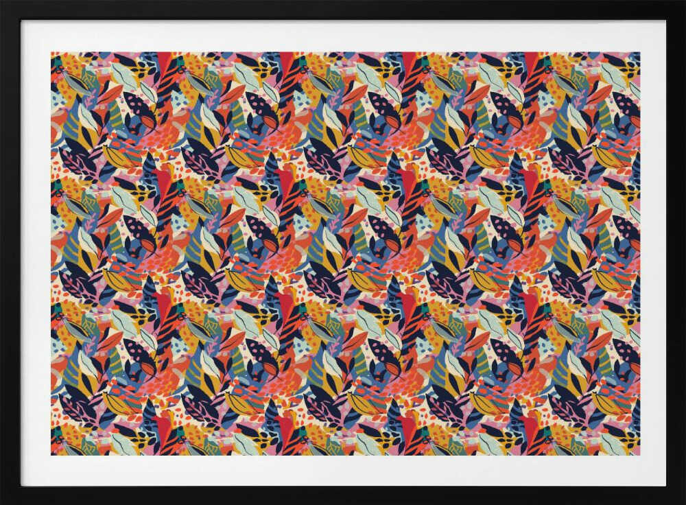 Vivid Jungle Tapestry, arte de Treechild