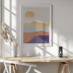 Serene Desert Horizon, arte de Fadil Roze
