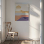 Serene Desert Horizon, arte de Fadil Roze