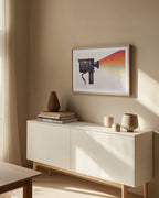Retro Camera Rainbow Light, arte de Florent Bodart