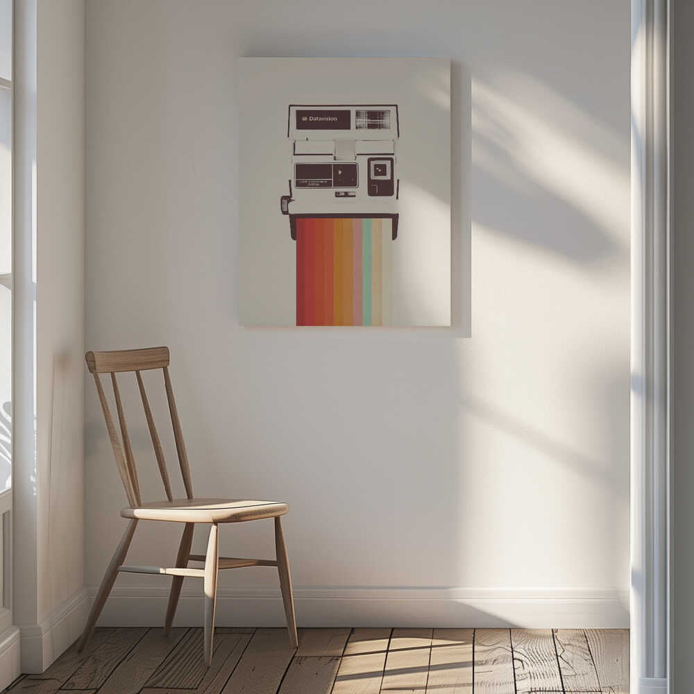 Retro Instant Rainbow, arte de Florent Bodart