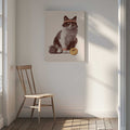 Retro Tennis Cat, arte de Florent Bodart