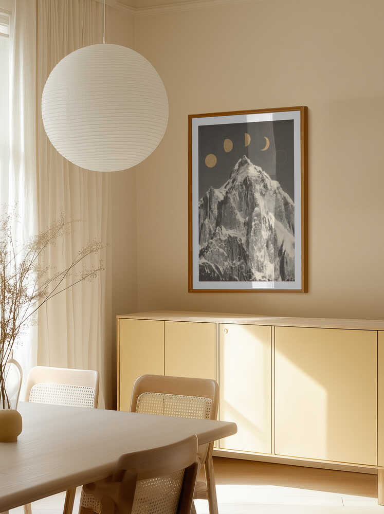 Golden Moon Mountain, arte de Florent Bodart