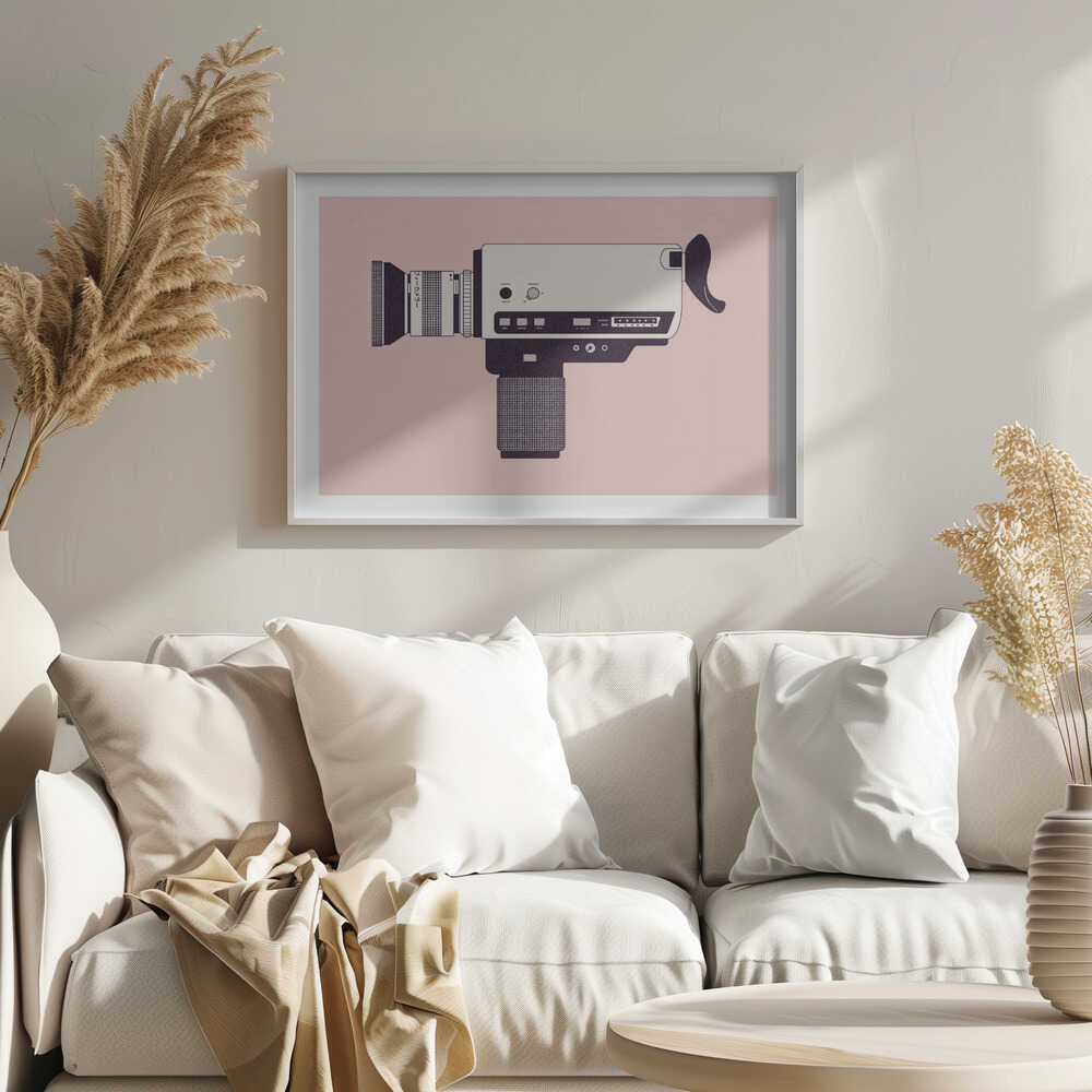 Vintage Film Camera, arte de Florent Bodart