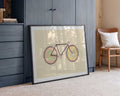 Colorful Retro Bike, arte de Florent Bodart