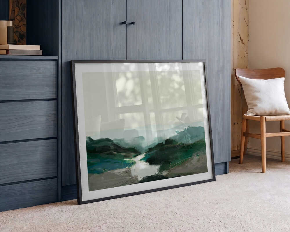 Highland View, arte de Dan Hobday
