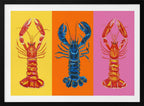 Colorful Pop Lobsters, arte de Alice Straker