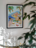 Girls in Positano, arte de Petra Lizde