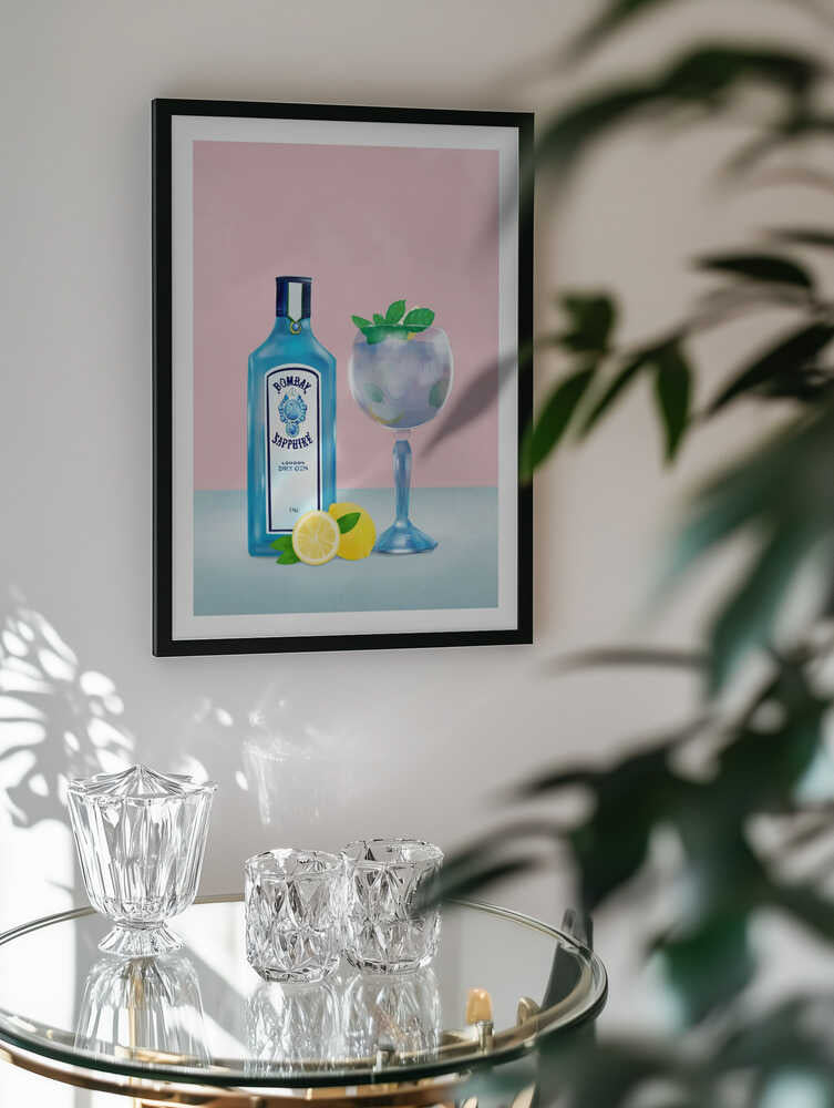 Gin Cocktail, arte de Petra Lizde