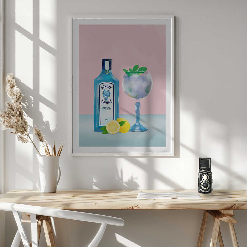 Gin Cocktail, arte de Petra Lizde