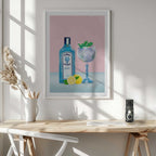 Gin Cocktail, arte de Petra Lizde
