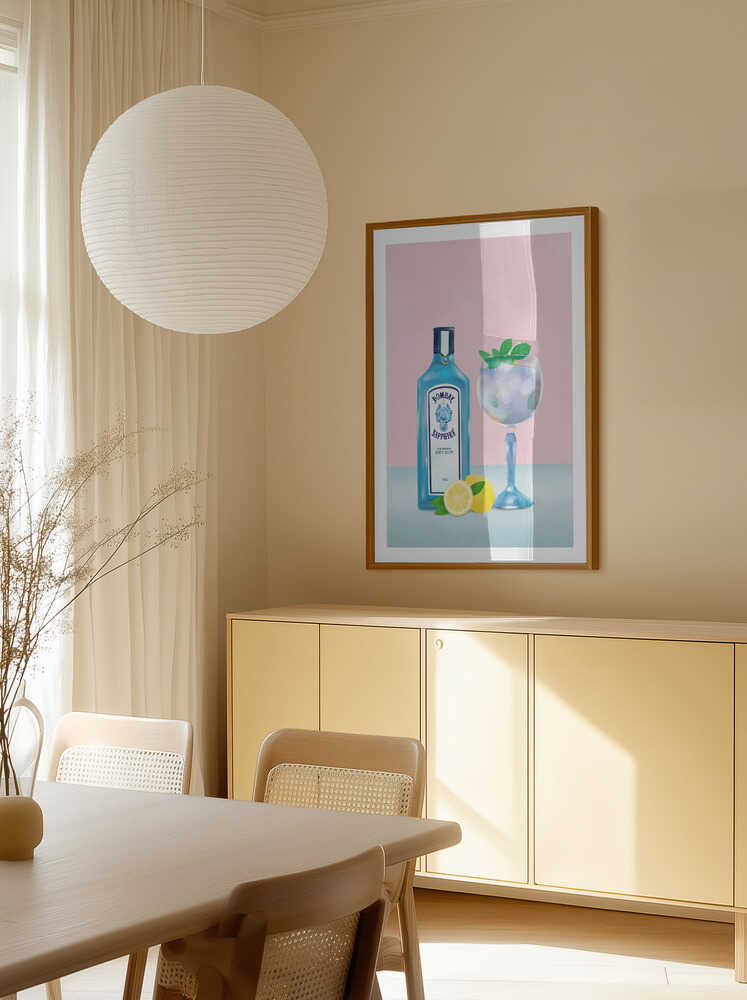 Gin Cocktail, arte de Petra Lizde