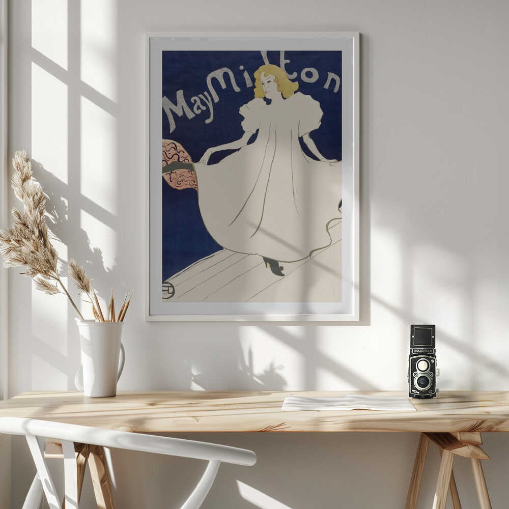 May Milton Poster(1895), arte de TOULOUSE LAUTREC