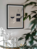 Minimalist Wine Still Life, arte de Ivy Green Illustrations