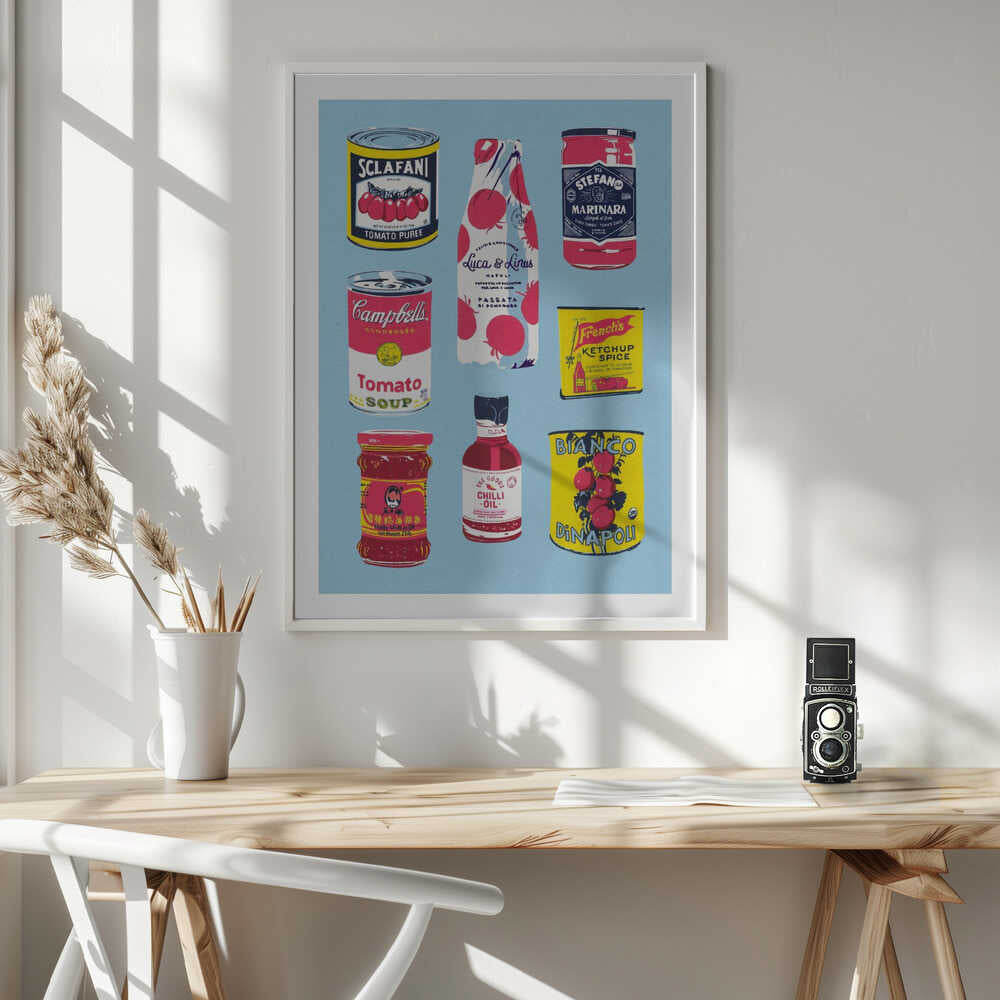 Retro Kitchen Food, arte de Studio Mandariini