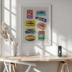Vintage Seafood Cans