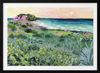 Wild Coast Sunset, arte de Sarah Gesek
