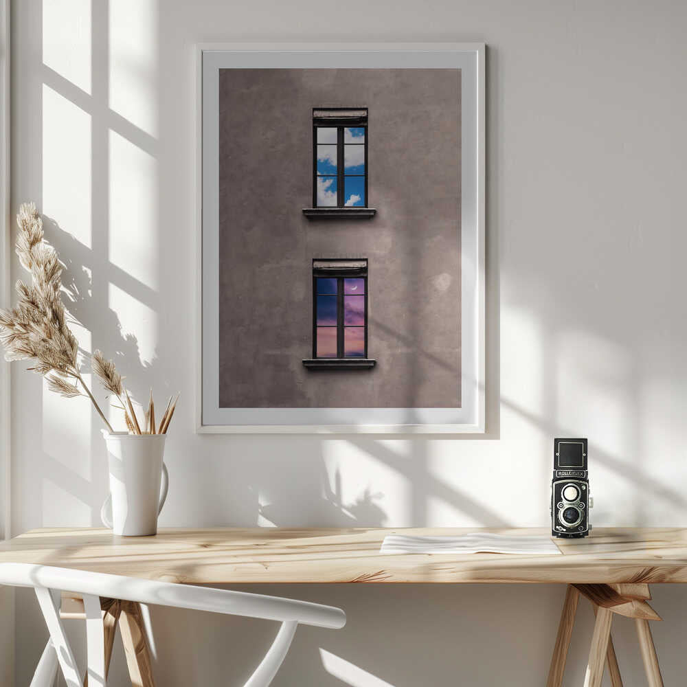 Day Night Windows, arte de Ariz Rab