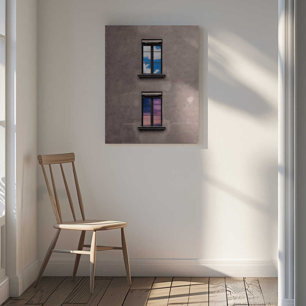 Day Night Windows, arte de Ariz Rab