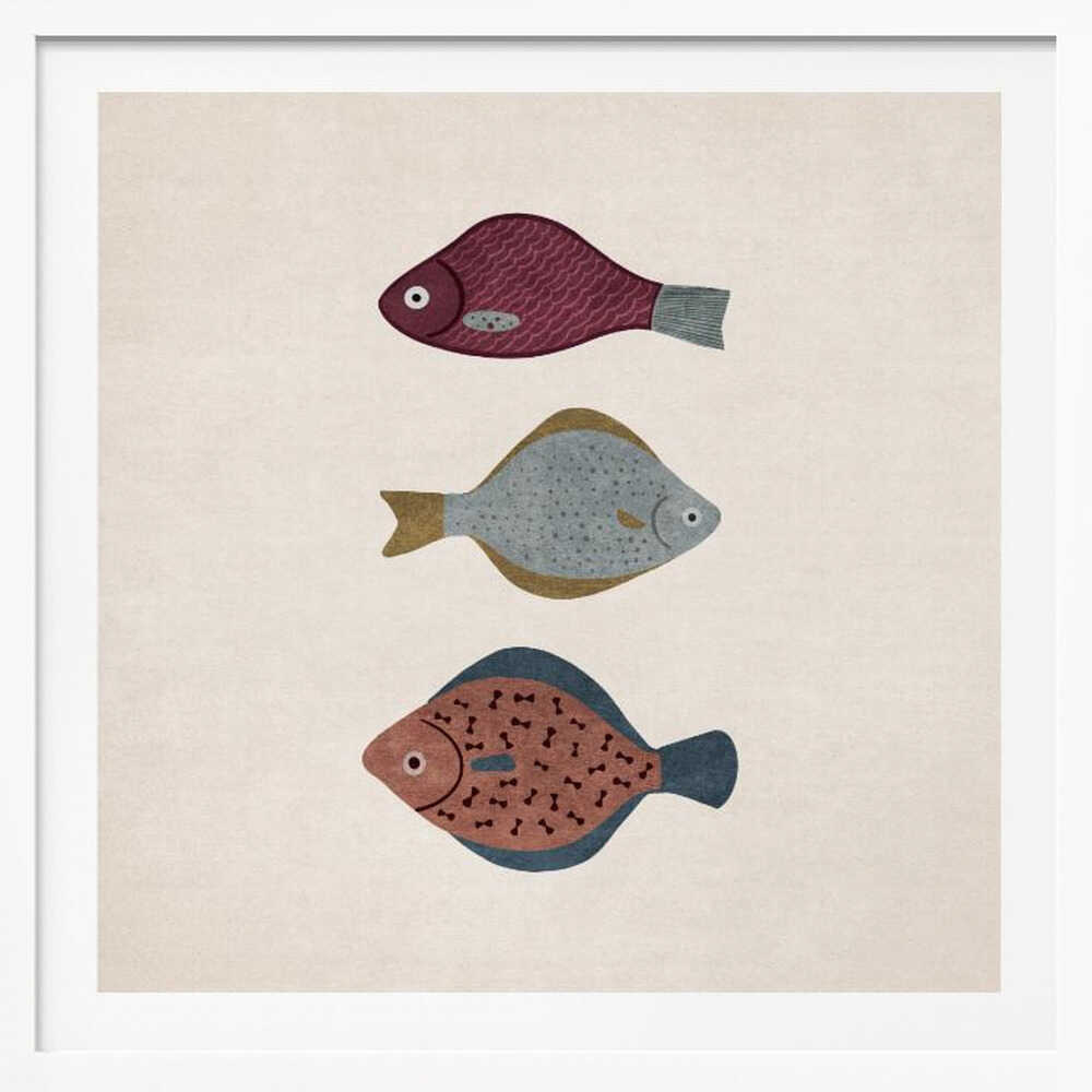 Trio of Fish Forms