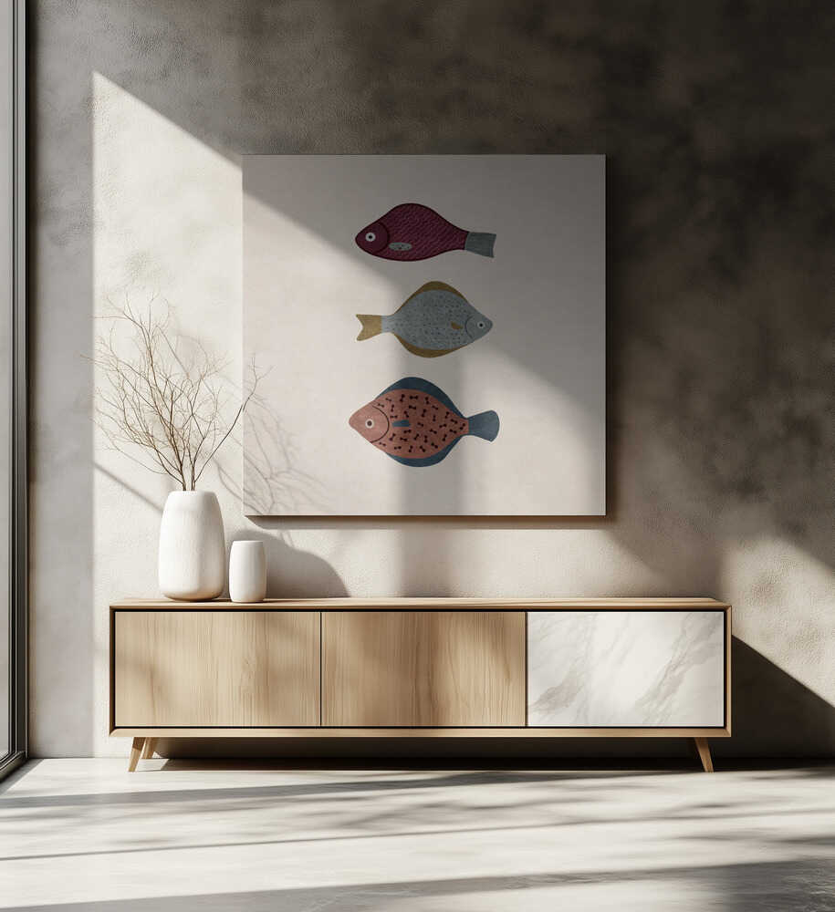 Trio of Fish Forms