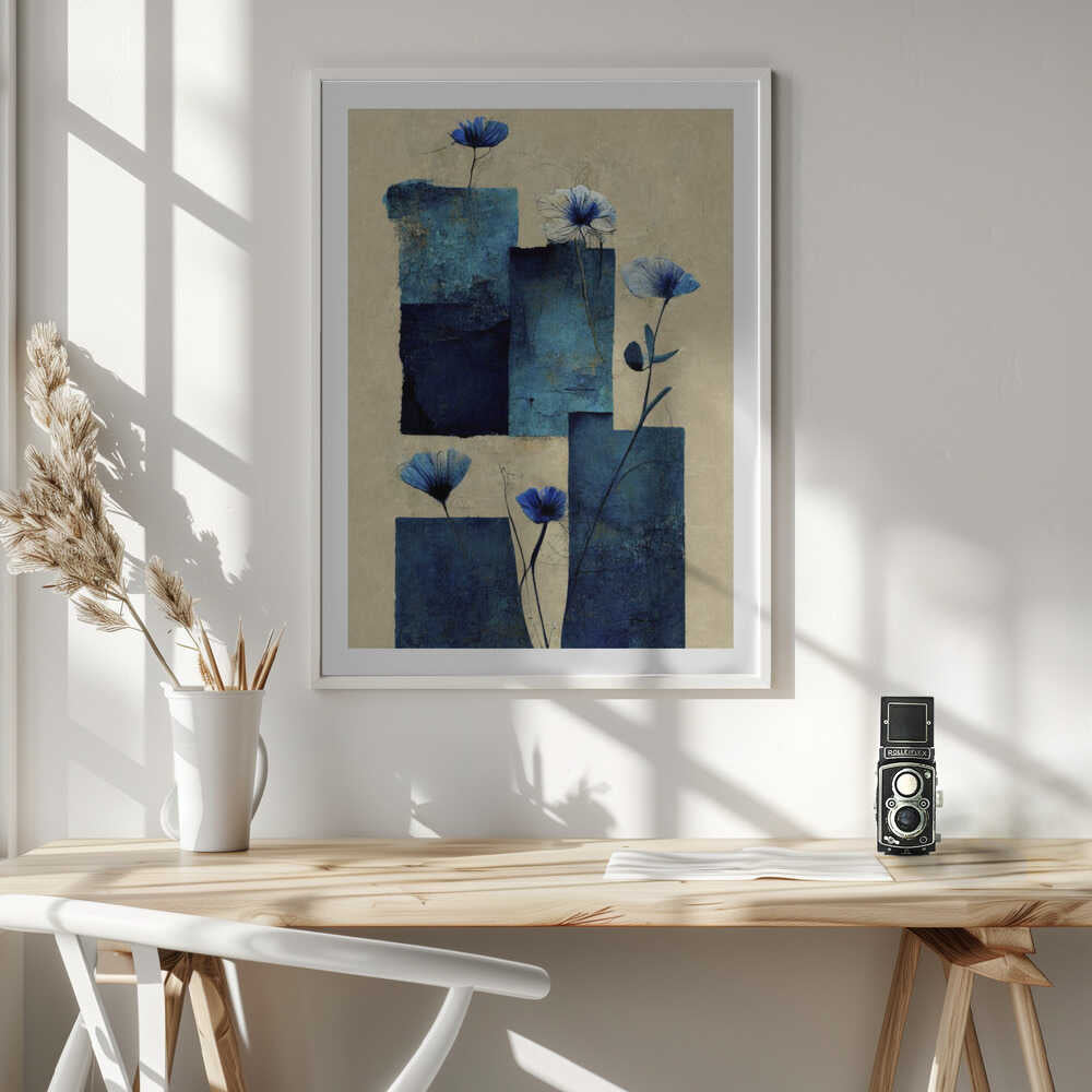 Blue Blossoms, arte de Treechild