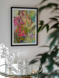 Expressionist Colorful Abstract, arte de Dorothy Fagan