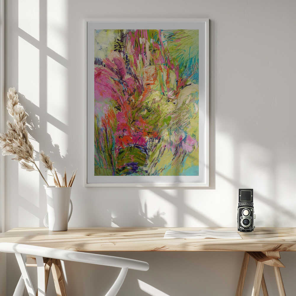 Expressionist Colorful Abstract, arte de Dorothy Fagan