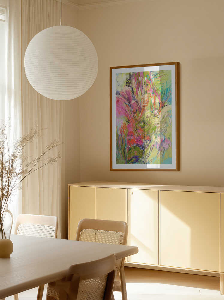 Expressionist Colorful Abstract, arte de Dorothy Fagan