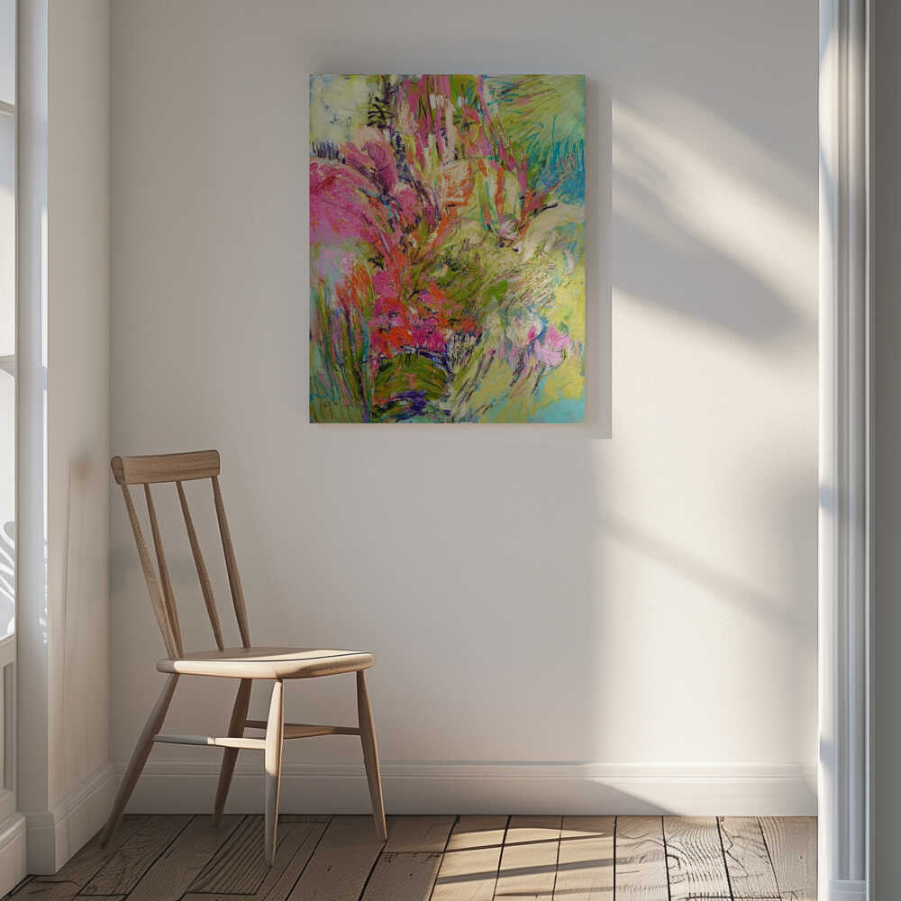 Expressionist Colorful Abstract, arte de Dorothy Fagan