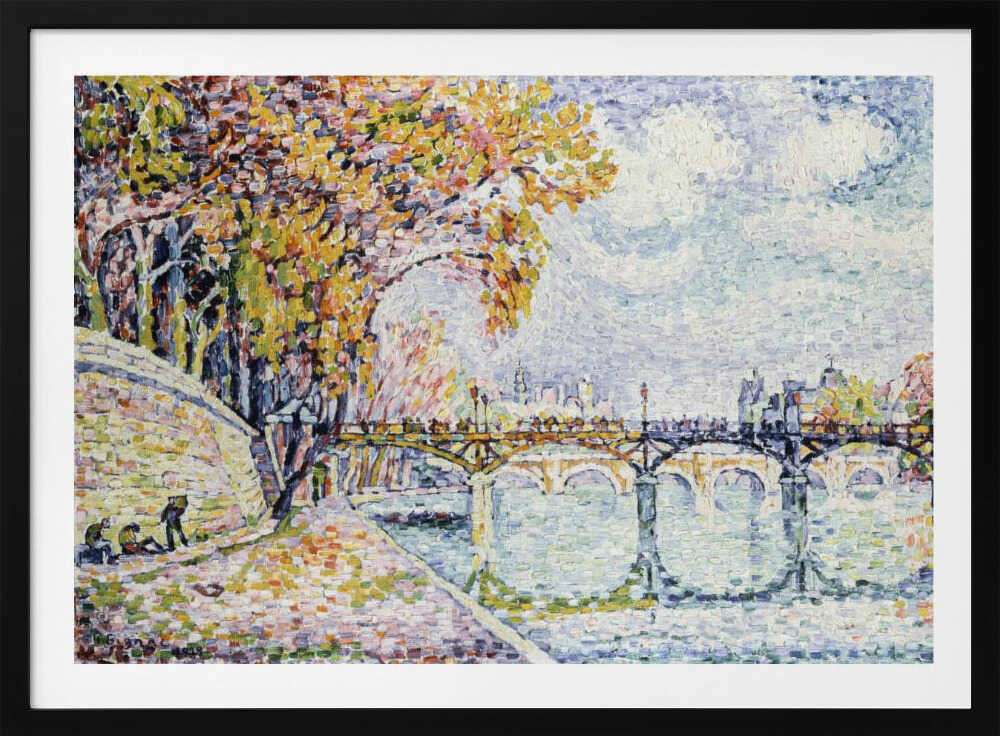 Le Pont Des Arts 1928, arte de Paul Signac