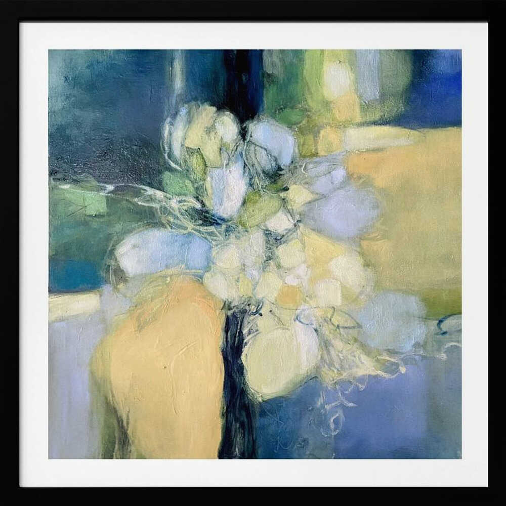Serene Floral Abstract, arte de Julia Purinton