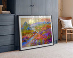 Vibrant Meadow Path, arte de Dorothy Fagan