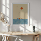 Summer Ocean Swim, arte de The Creating Mind