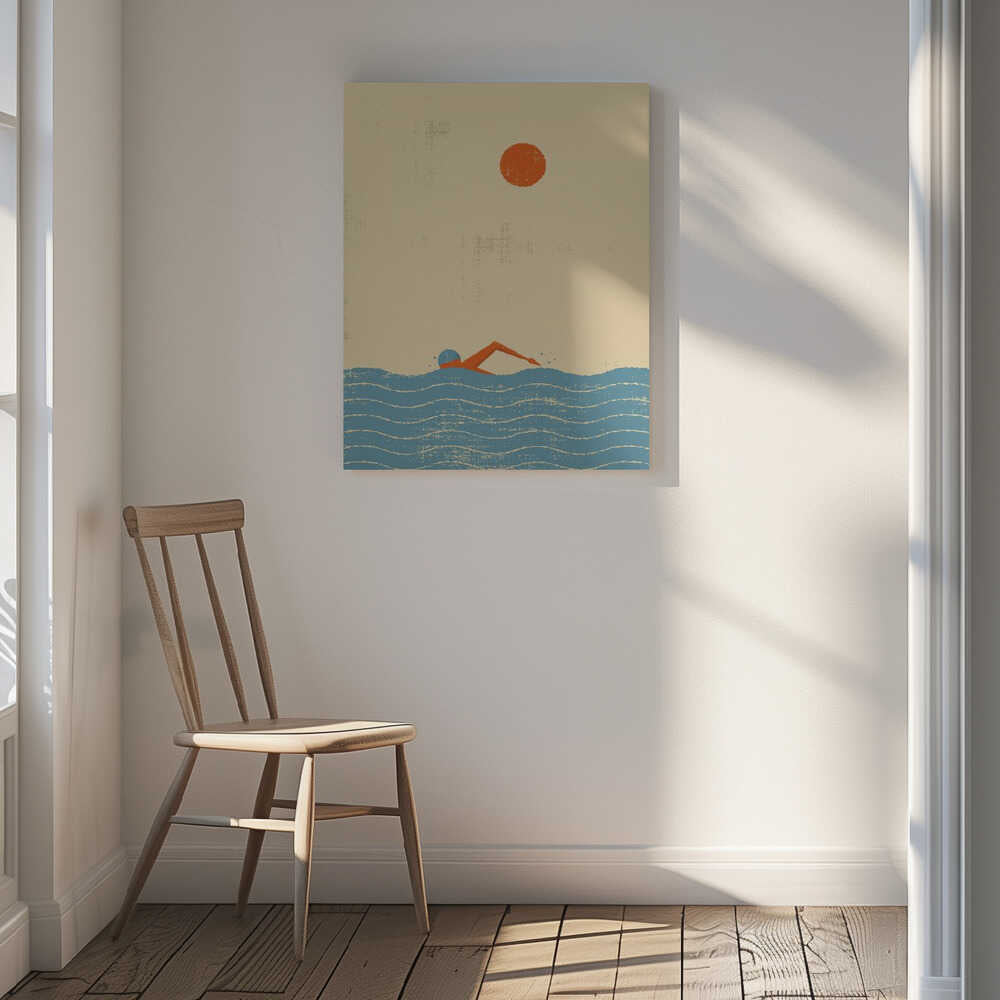 Summer Ocean Swim, arte de The Creating Mind