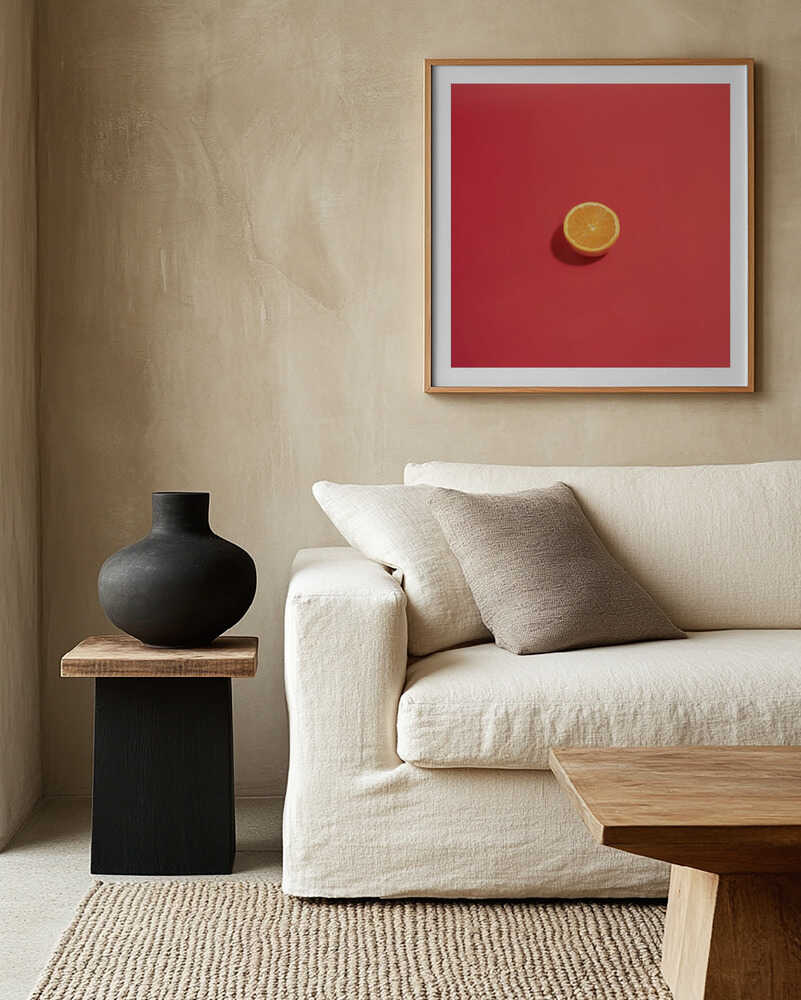 Vibrant Half Orange, arte de Julia Ramiro