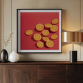 Sunny Orange Halves, arte de Julia Ramiro
