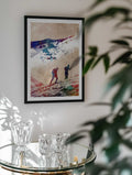 Uphill Mountain Adventure, arte de Justyna Jaszke