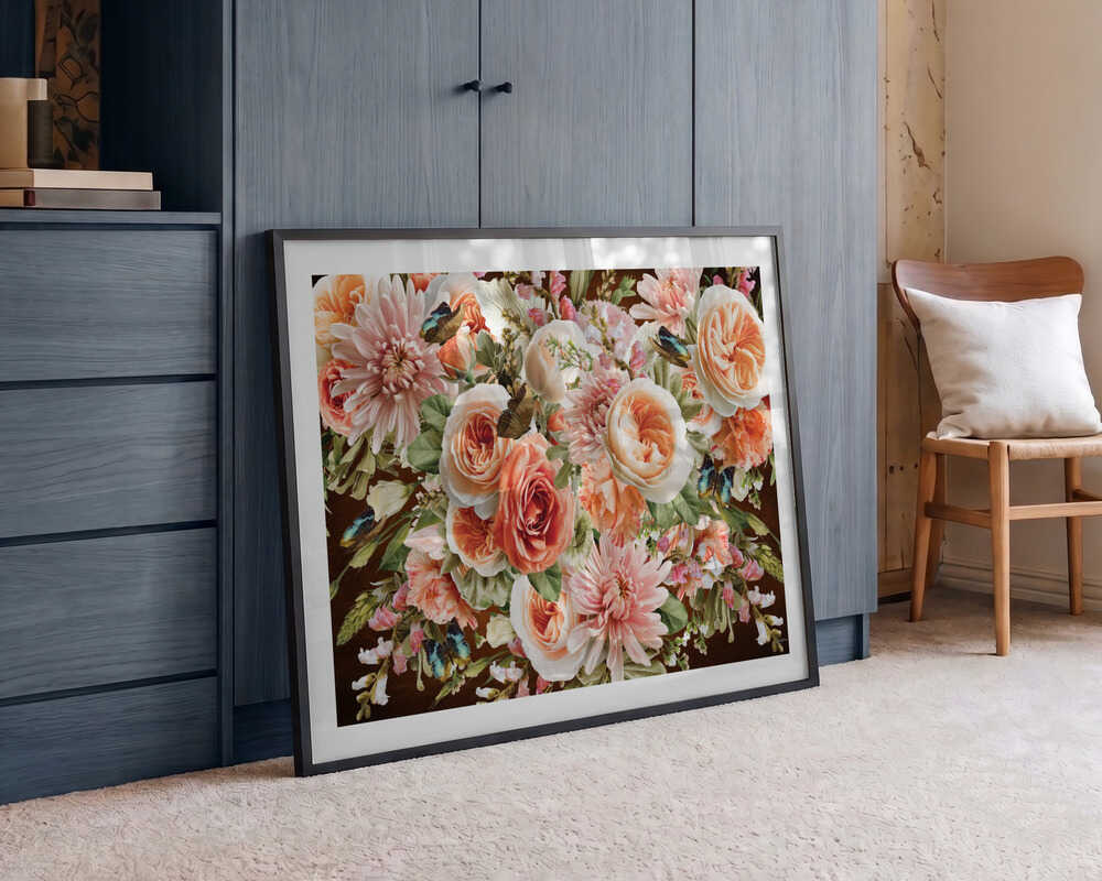 Lush Floral Garden, arte de Sue Skellern