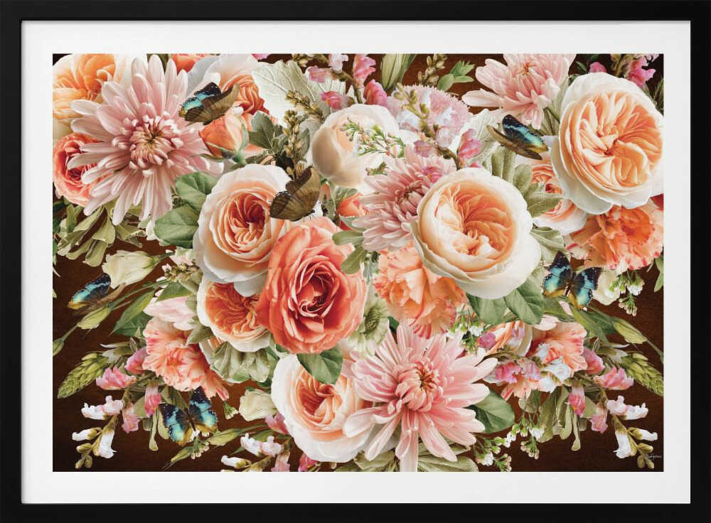 Lush Floral Garden, arte de Sue Skellern