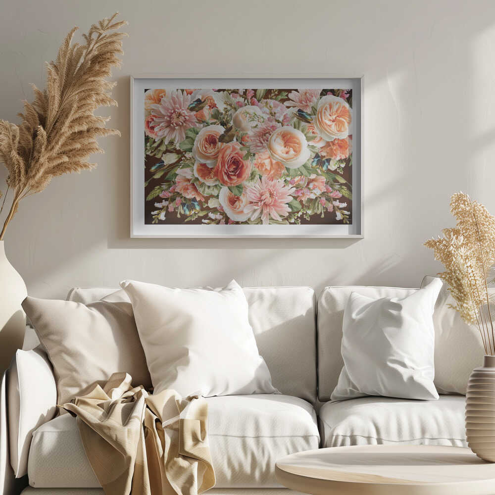 Lush Floral Garden, arte de Sue Skellern