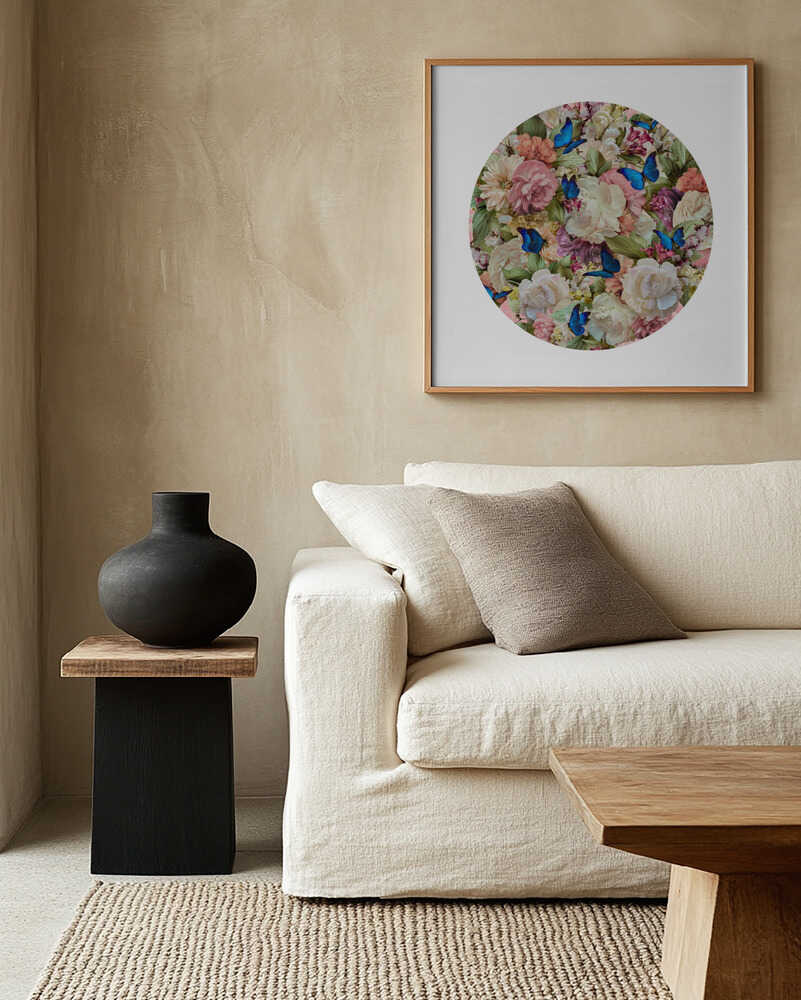 Blooming Garden Butterflies, arte de Sue Skellern