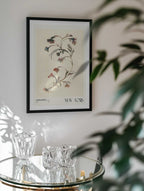 Watercolor print collection. Flower market - New York, arte de NKTN