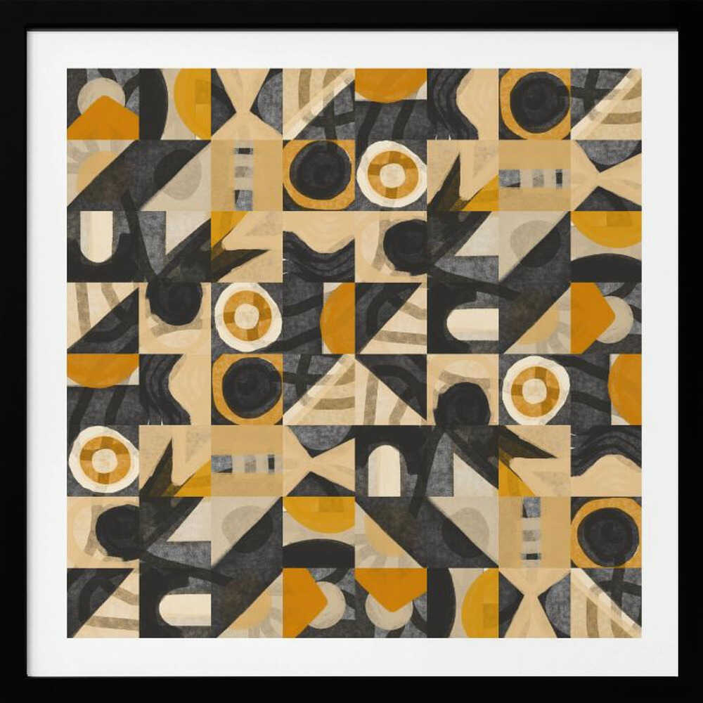 Warm Geometric Shapes