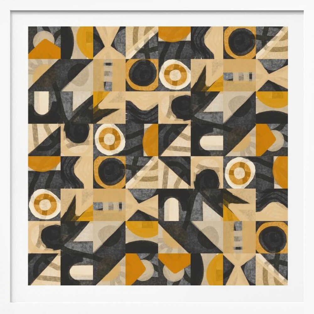 Warm Geometric Shapes