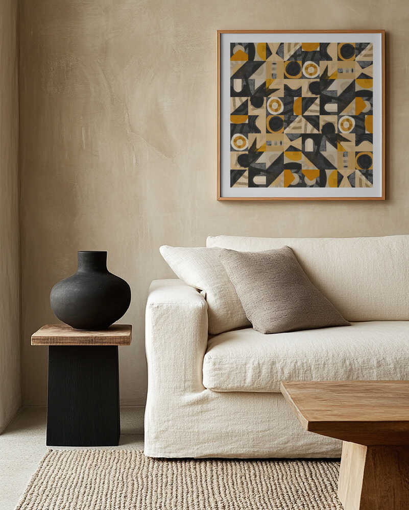 Warm Geometric Shapes